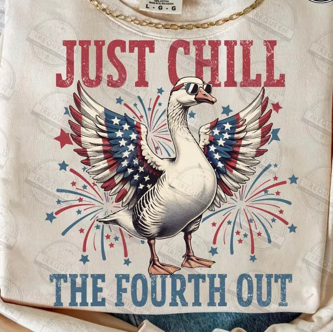 Goose chill the 4th out