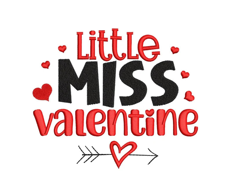 Emb - little miss Valentine
