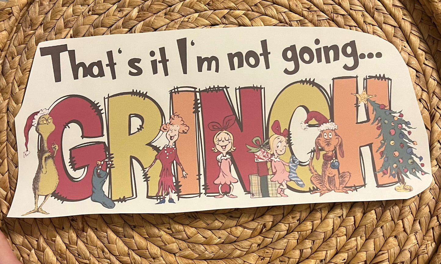 Adult not going