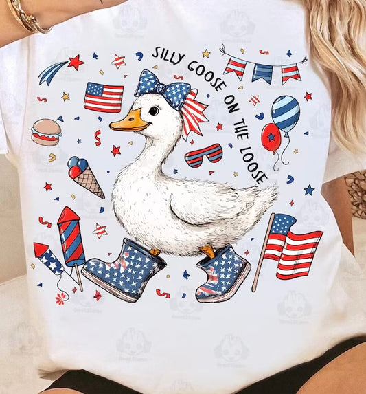 RWB silly goose on the loose