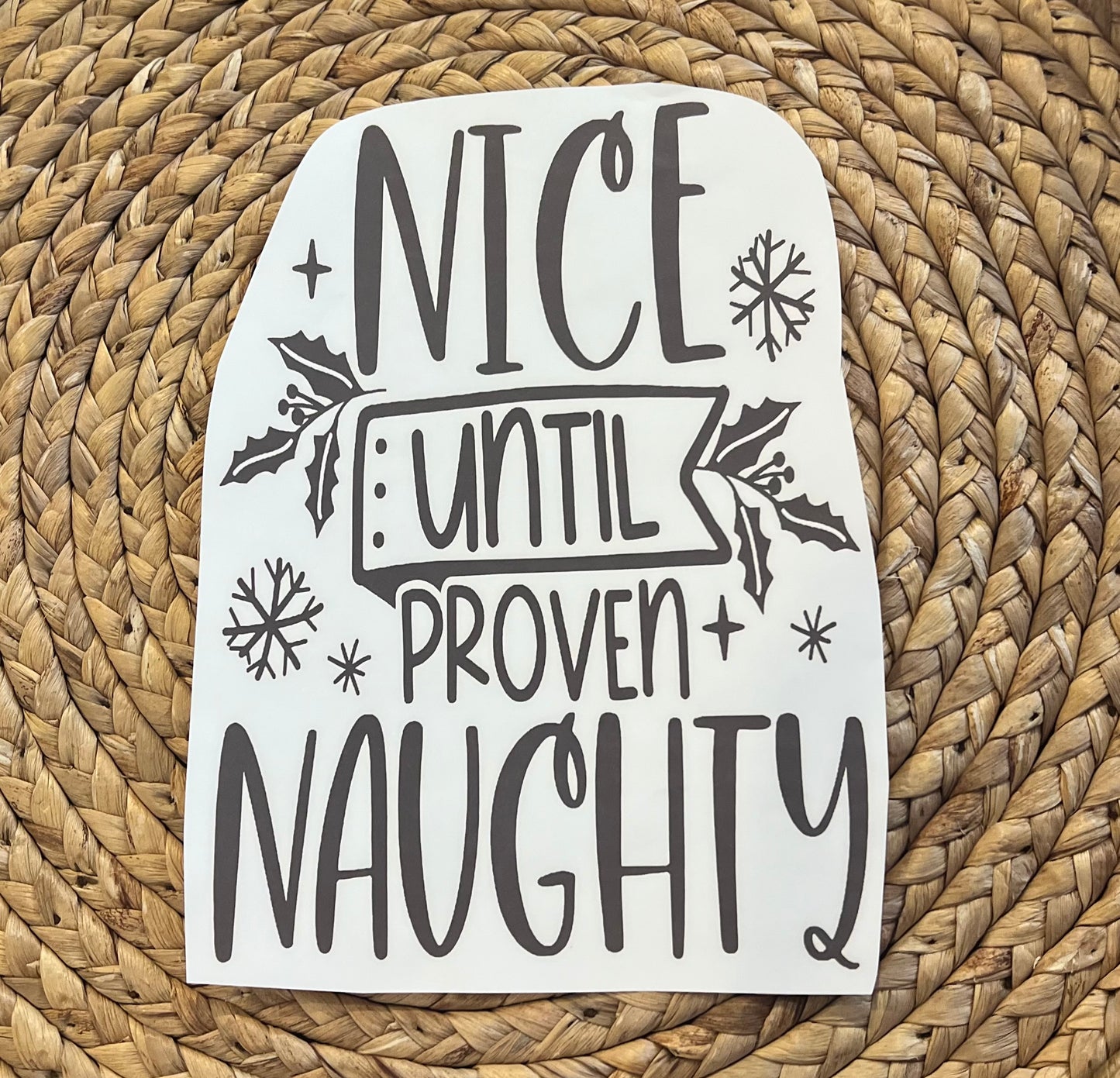 Youth nice until proven naughty