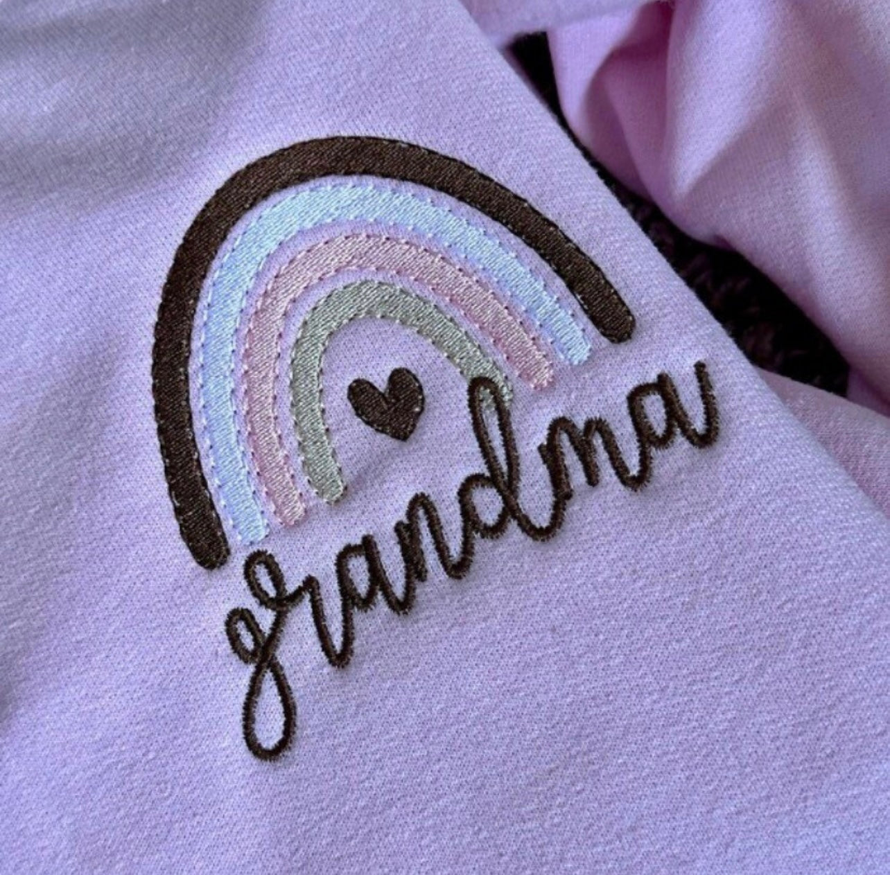 Emb - rainbow grandma