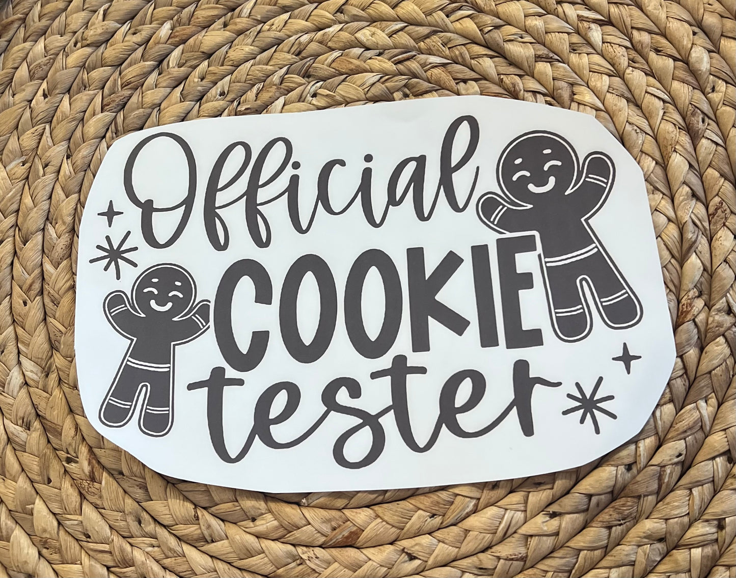 Kid official cookie tester
