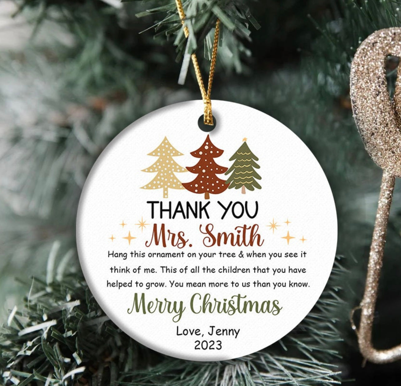 Teacher Ornament
