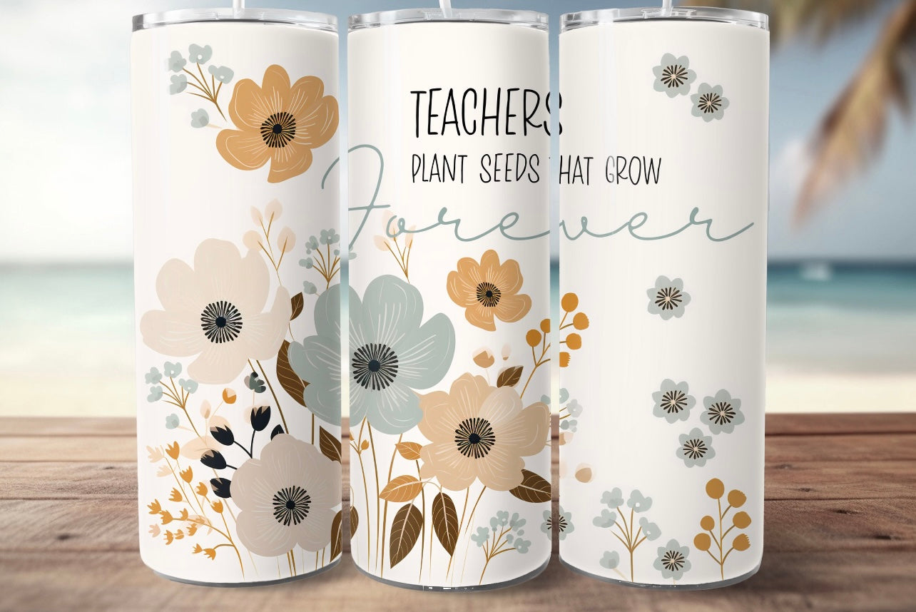Teachers plant seeds