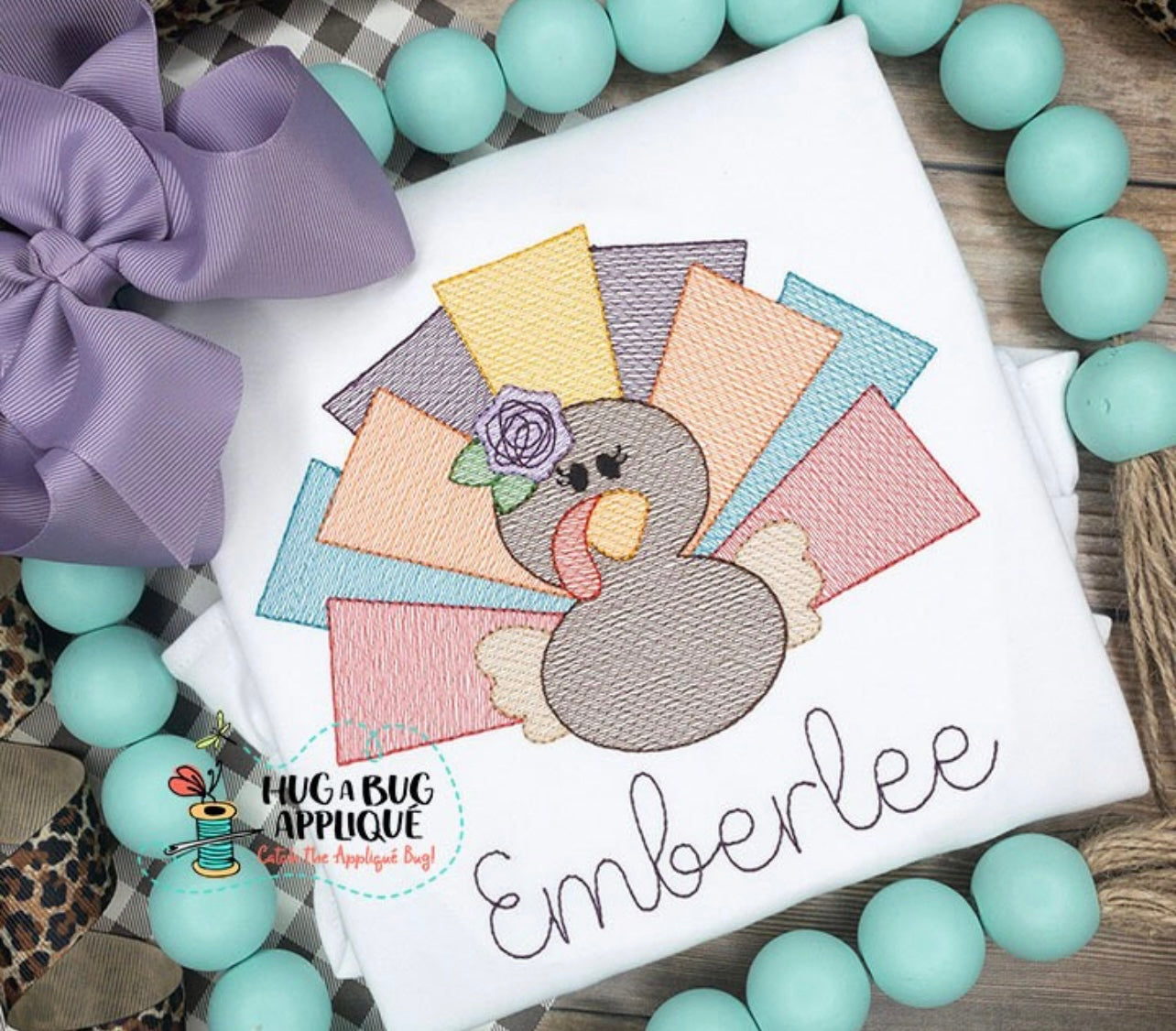 Emb - girl turkey