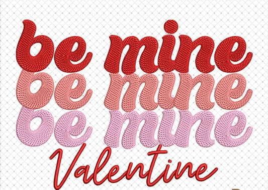 Emb - be mine valentine