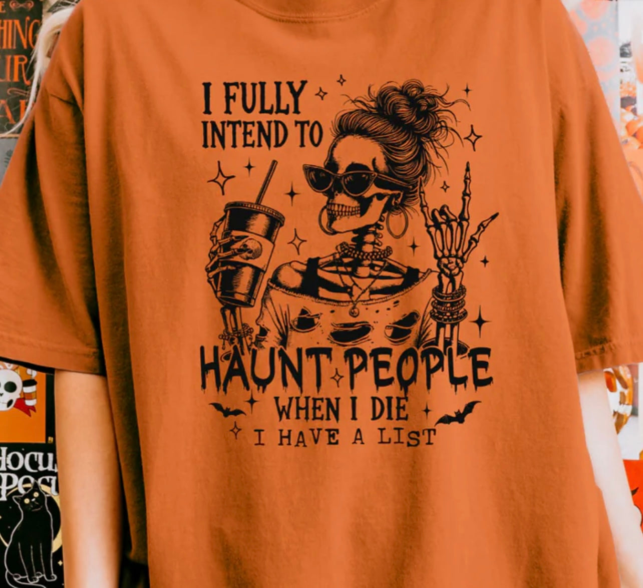 Fully intend to haunt people