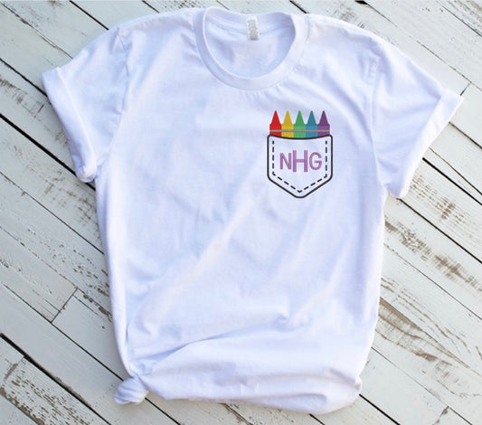 Emb - crayons pocket