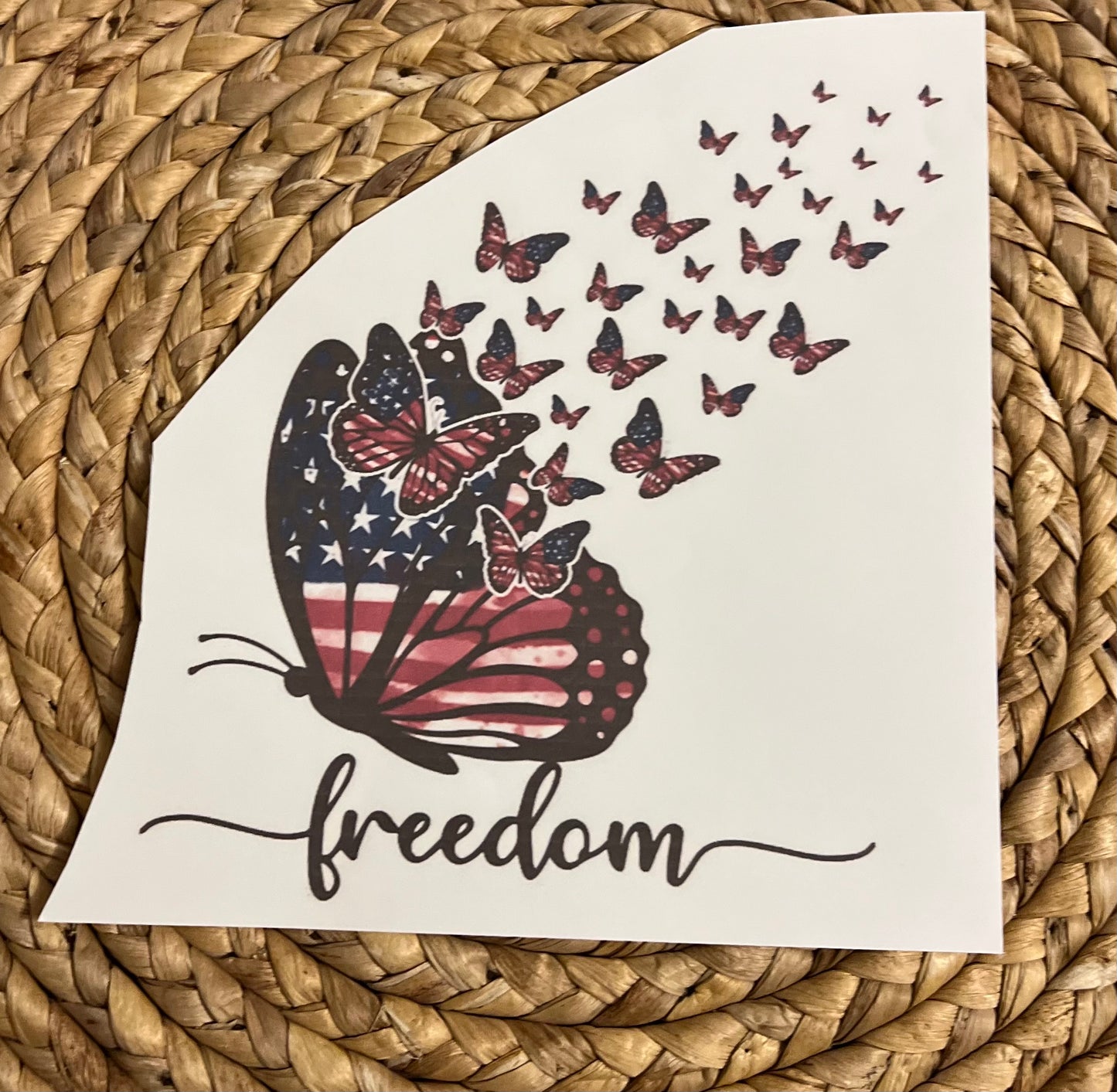 Toddler butterfly freedom