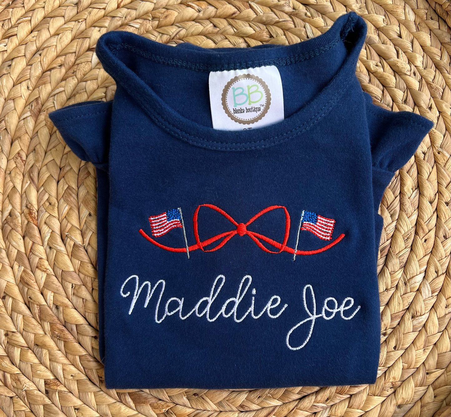 Emb - flags and bow name