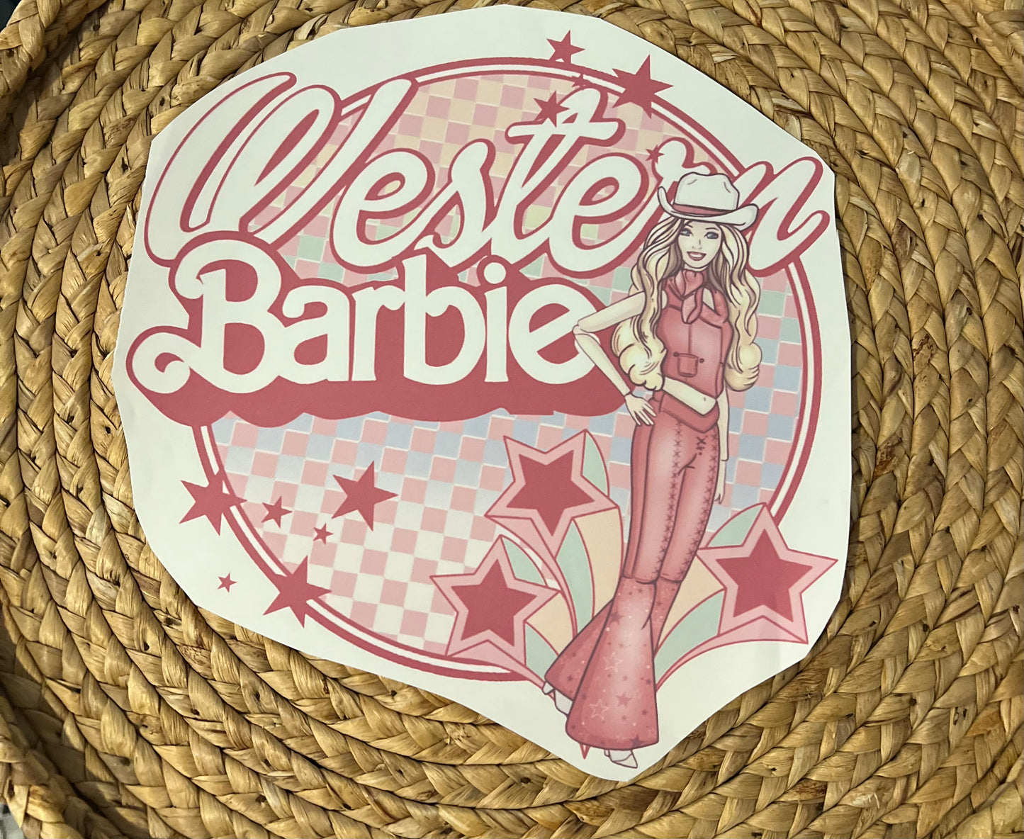 Adult western Barbie