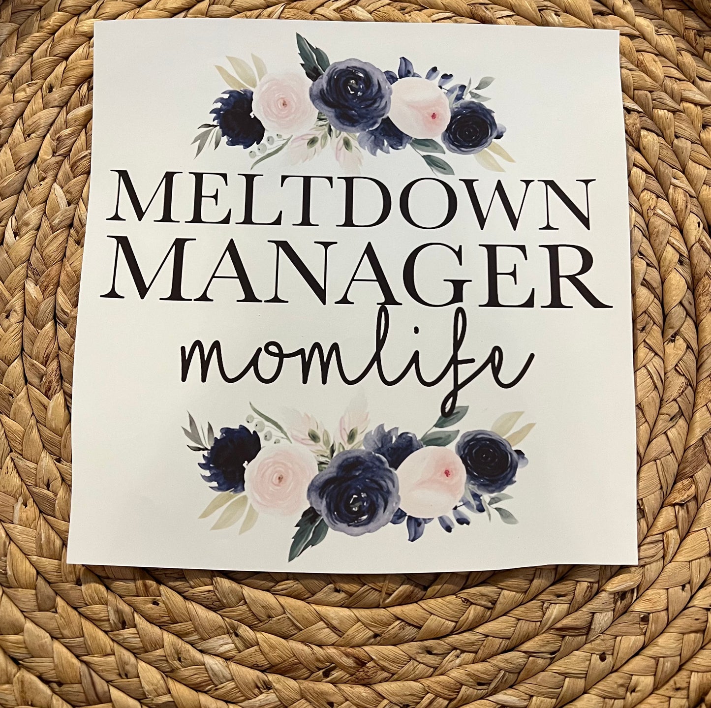 Adult meltdown manager