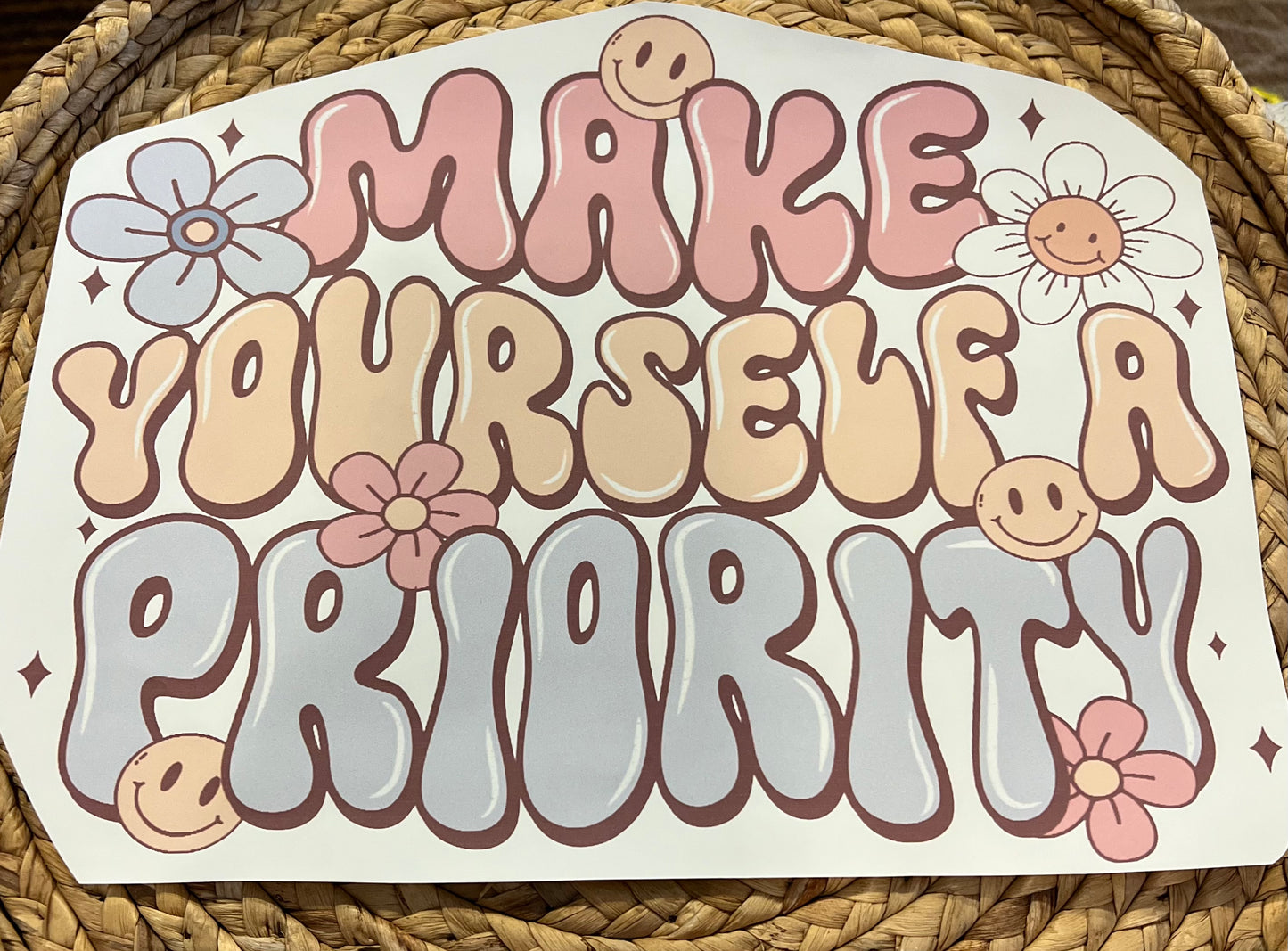 Adult make yourself a priority