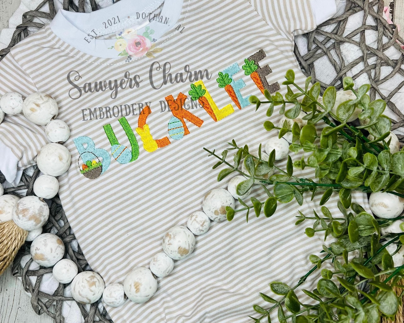 Emb - Easter font name