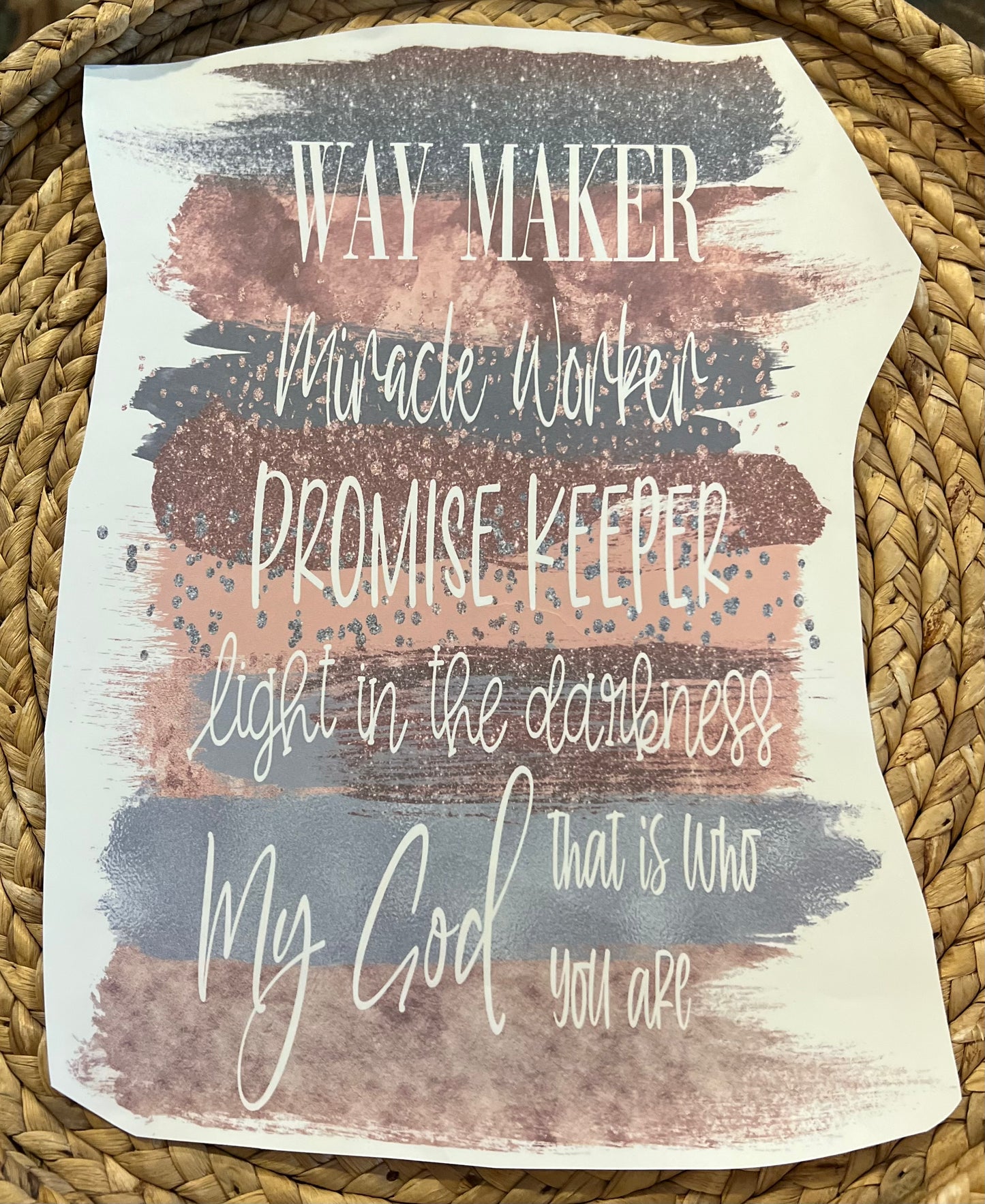 Adult way maker