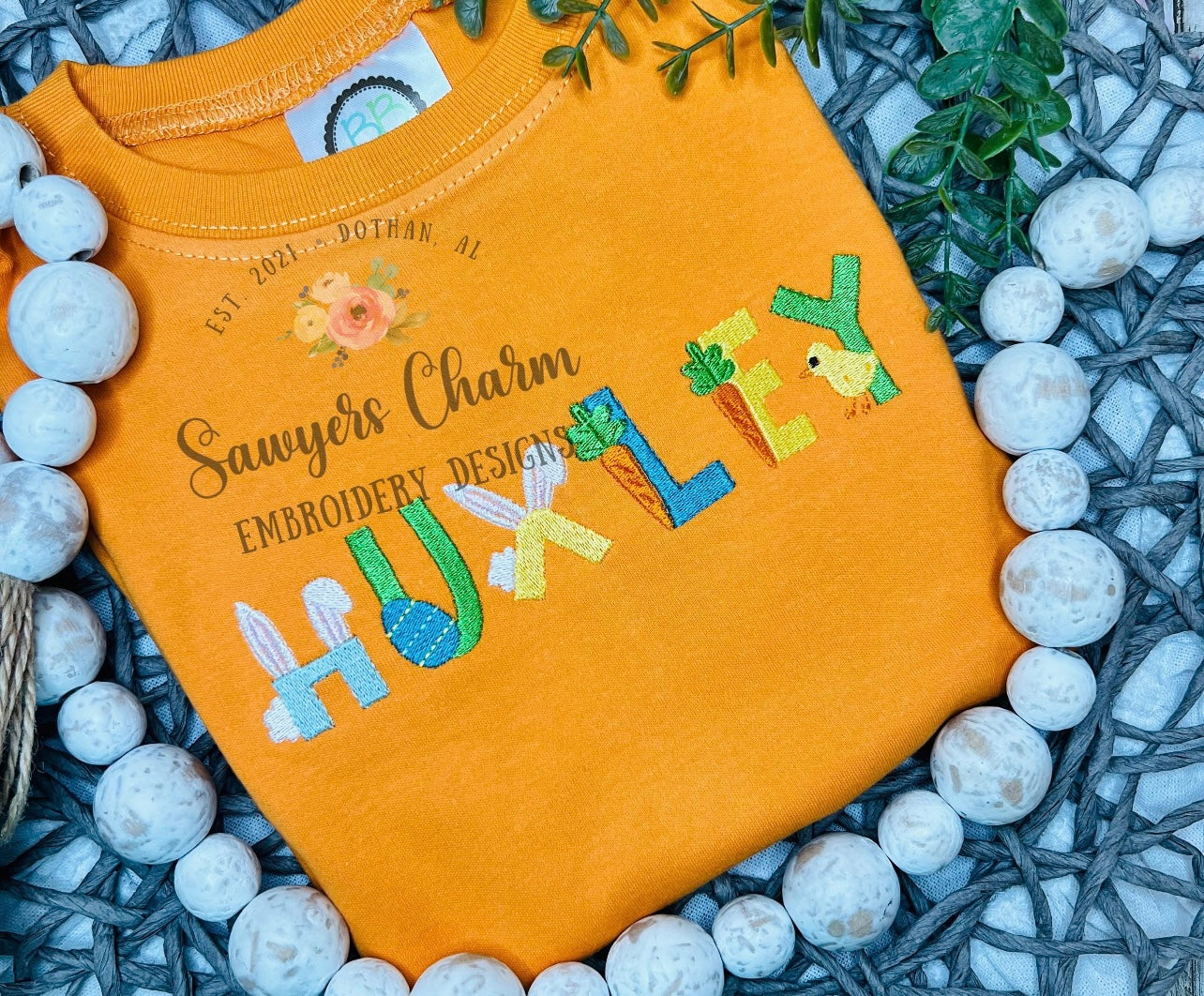 Emb - Easter font name