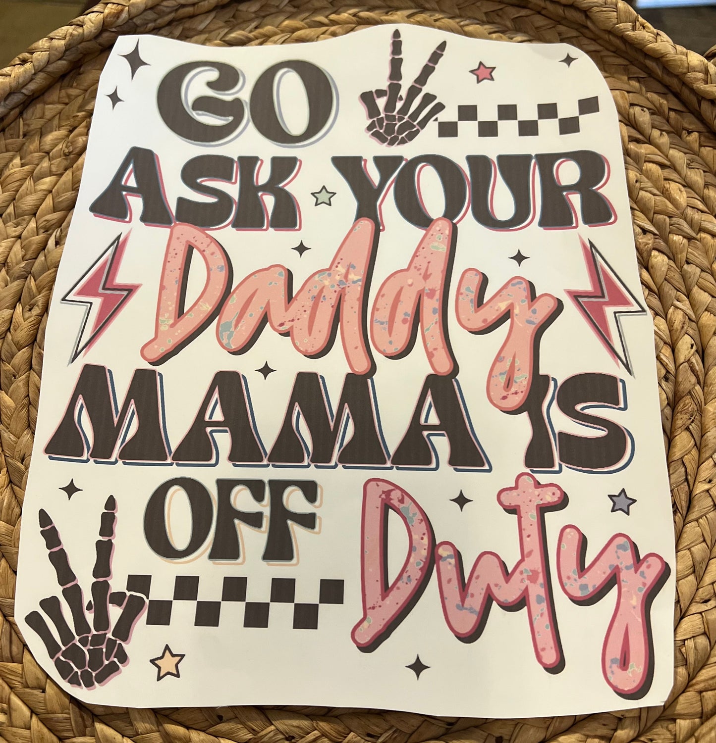 Adult mamas off duty