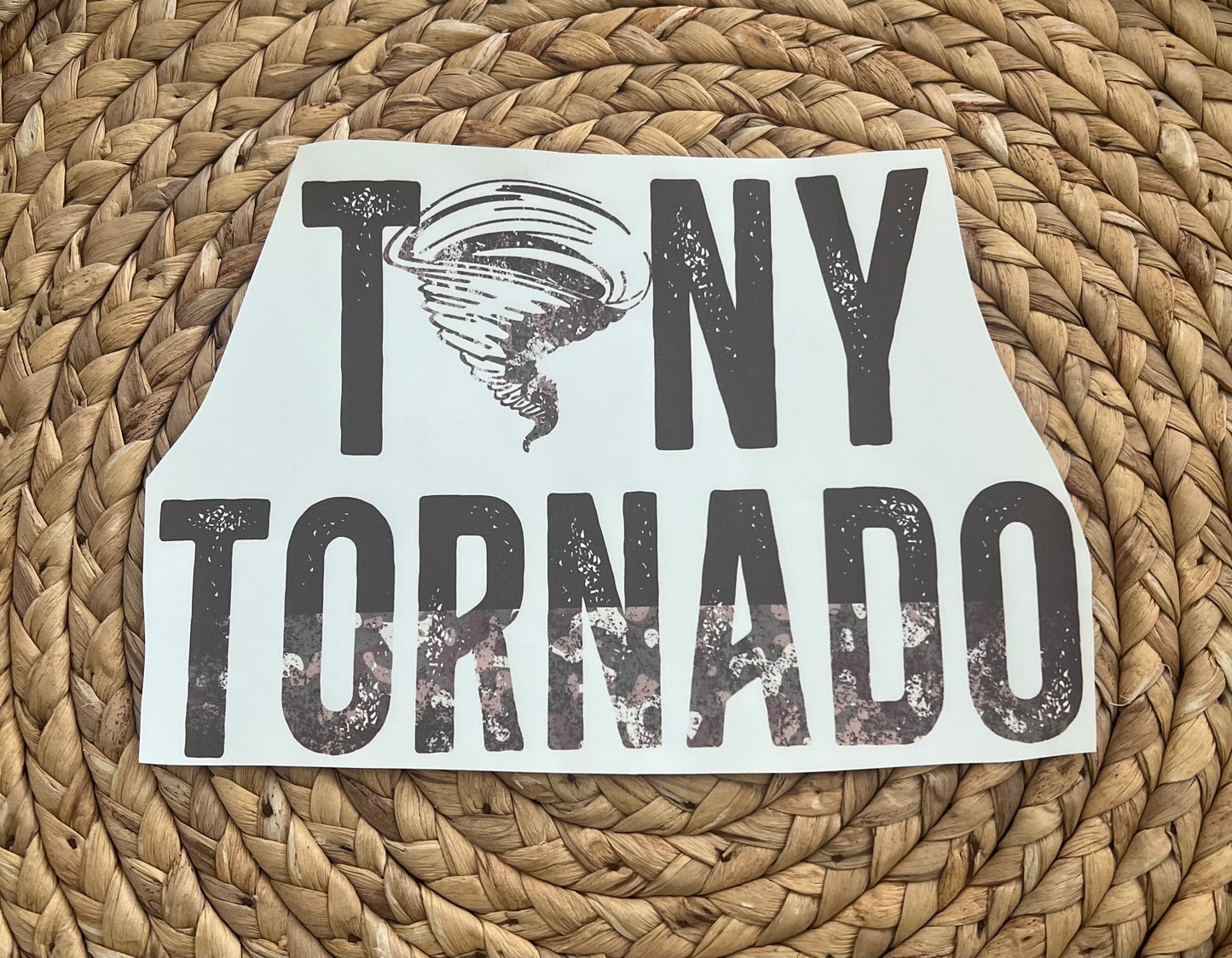Toddler camo tiny tornado