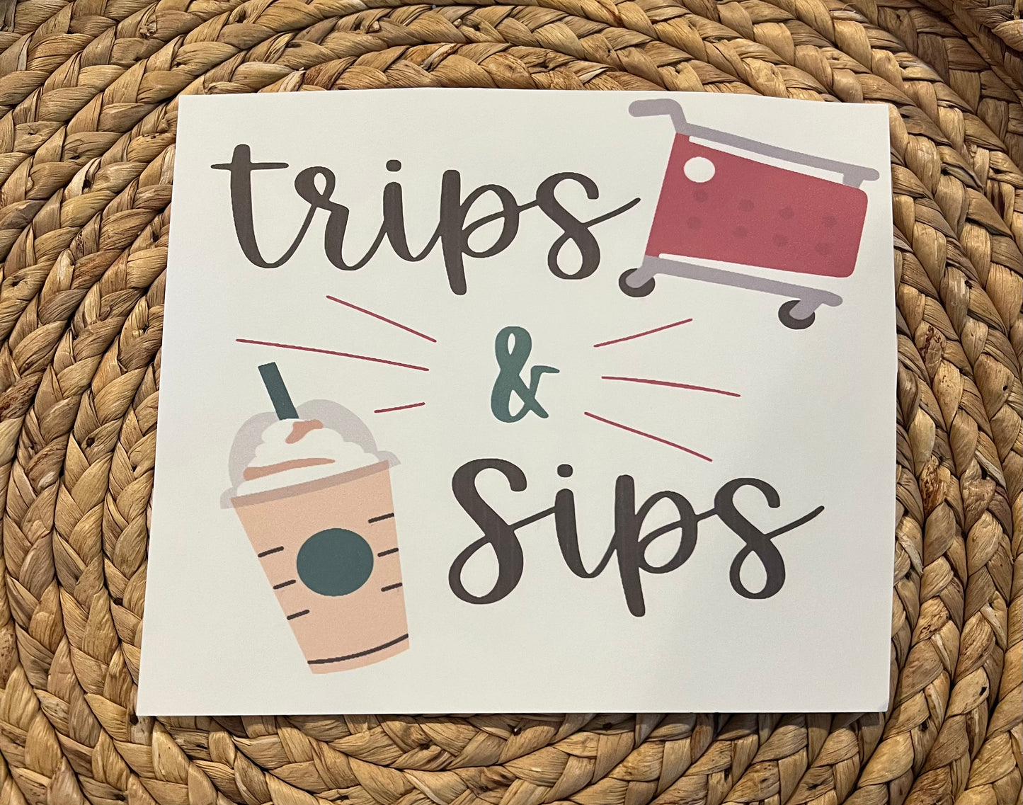 Kid trips & sips