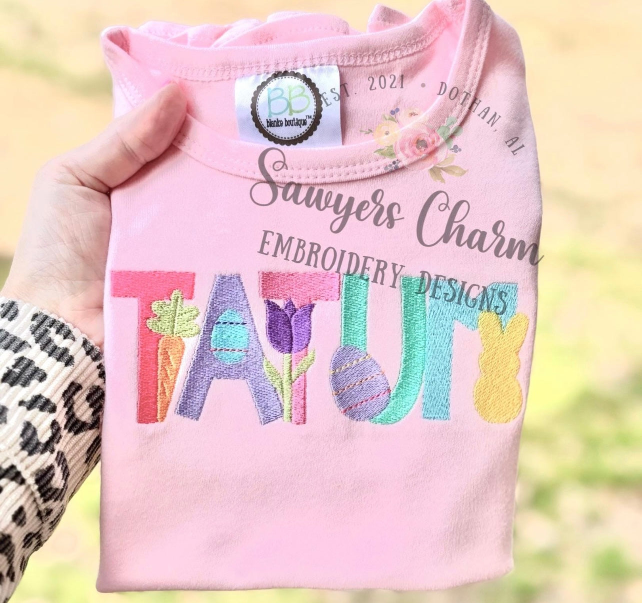 Emb - Easter font name