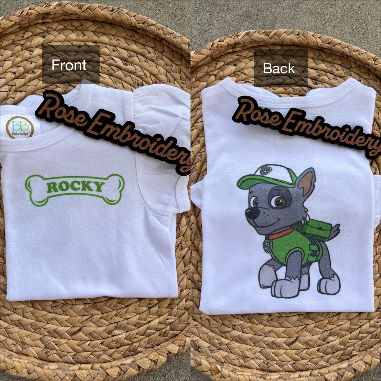 Sub - front and back character