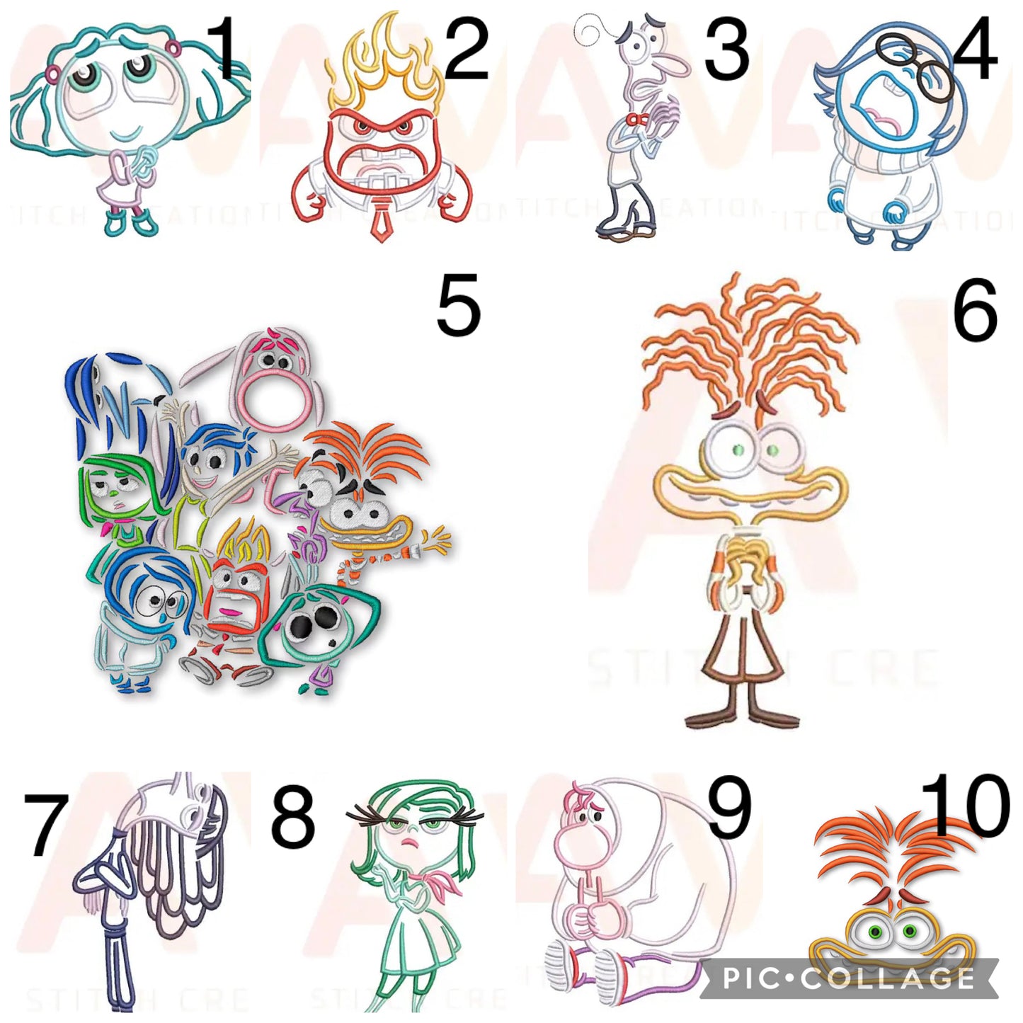 Emb - emotions outline