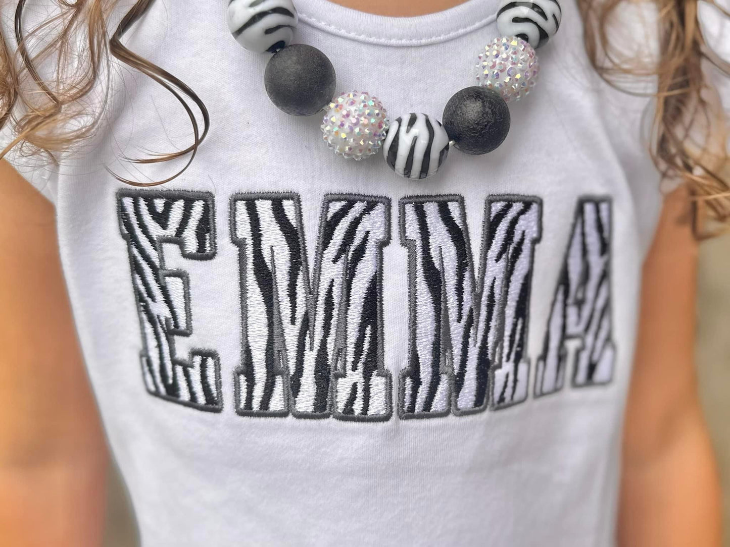 Emb - zebra font name