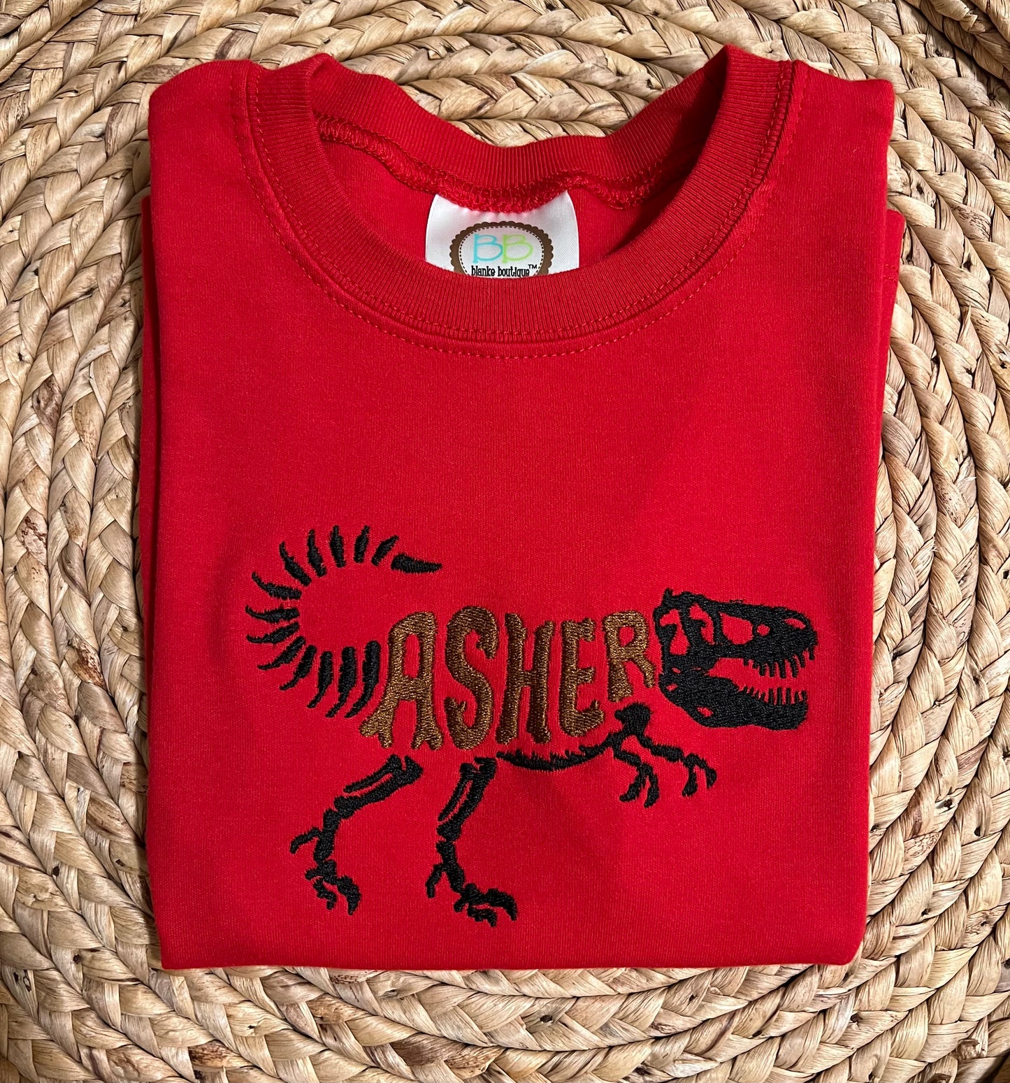 Emb - name T-Rex Dino