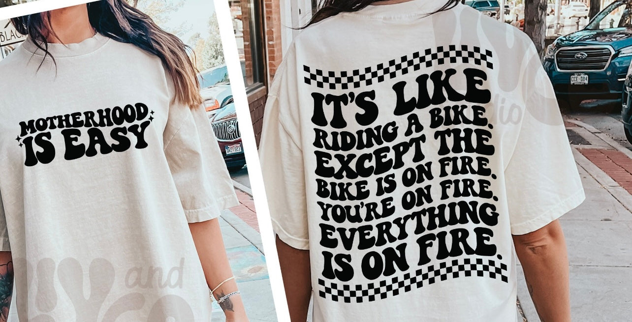 Sub - everything on fire front & back