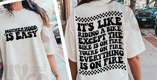 Sub - everything on fire front & back