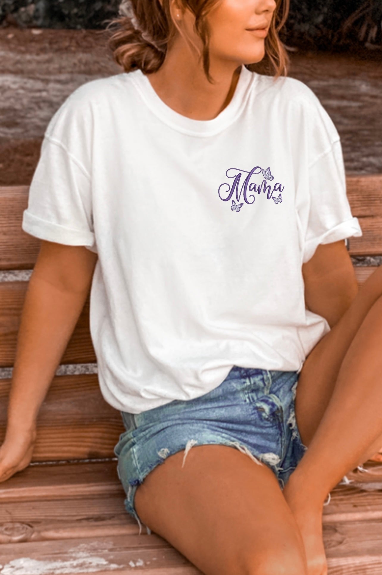 Emb - butterfly mama