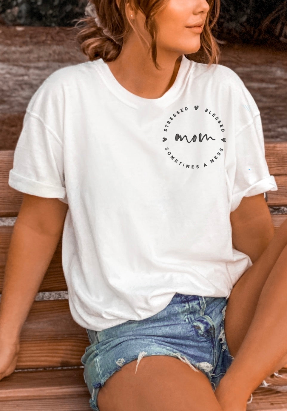 Emb - stressed blessed sometimes a mess