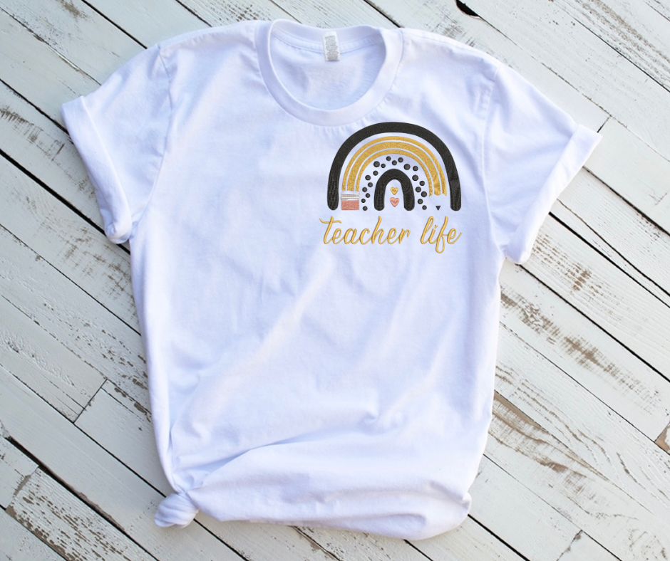 Emb - teacher life pocket