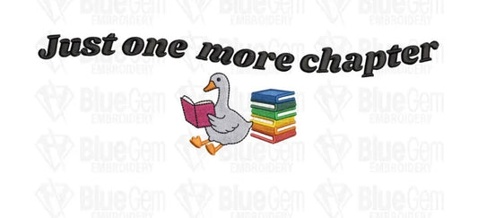 Emb - just one more chapter goose