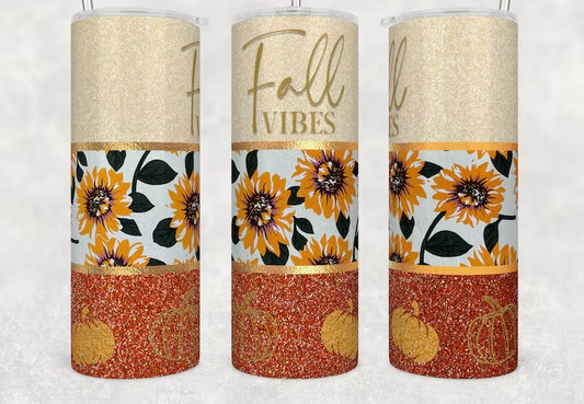 Fall vibes tumbler