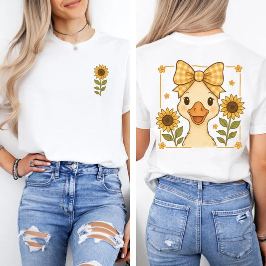 Sunflower goose front & back