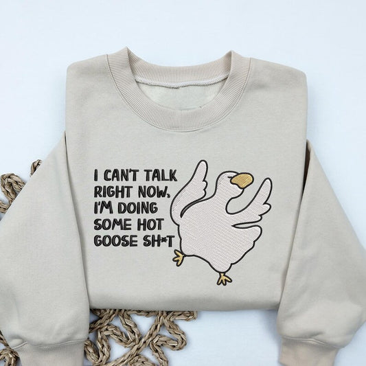 Emb - doing hot goose sh*t