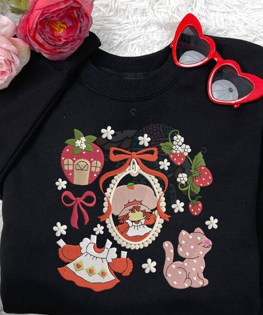 Emb - strawberry girl