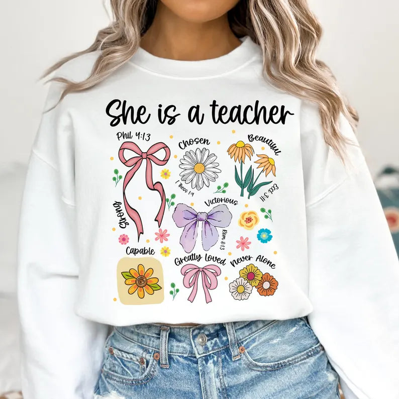 She is teacher