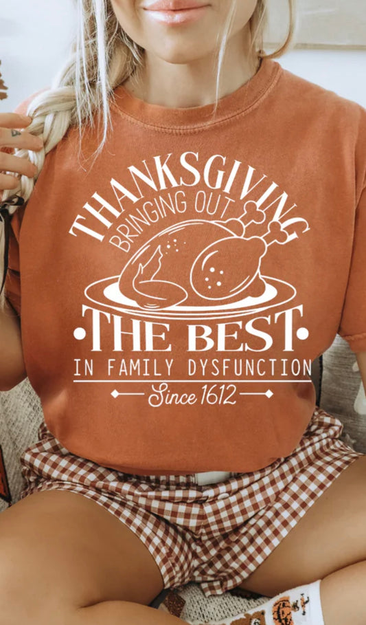 Thanksgiving family dysfunction