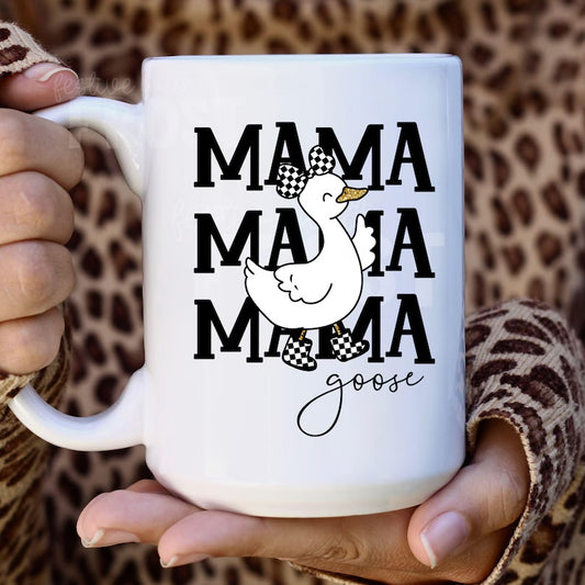 15 oz silly mama goose mug