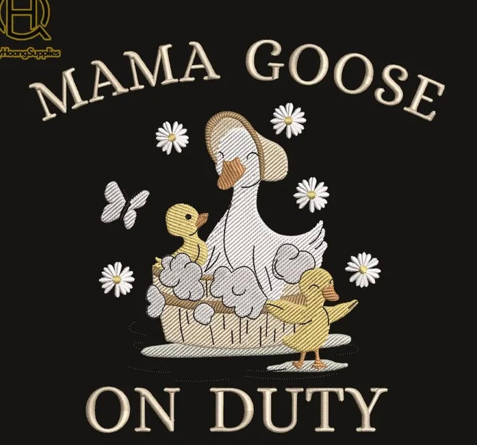 Emb - mama goose on duty