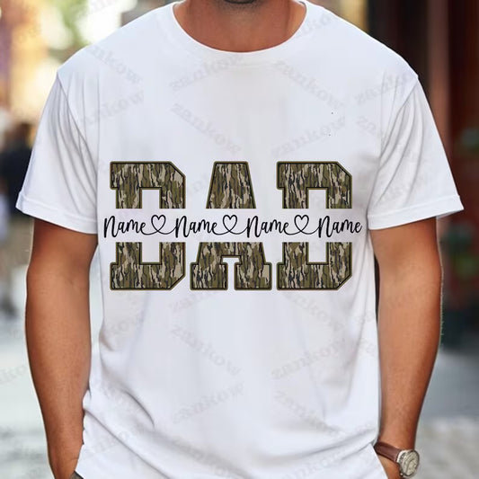 Camo dad with names