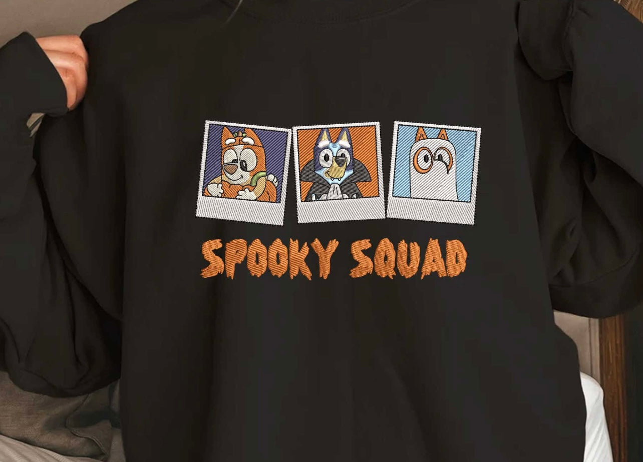 Emb - dog spooky squad