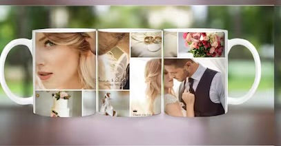 15 oz photo collage mug