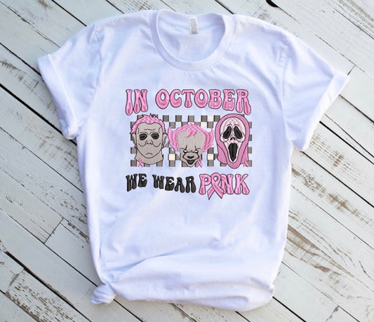 Emb - horror in October we wear pink