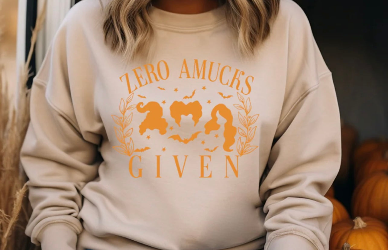 Orange zero amucks given