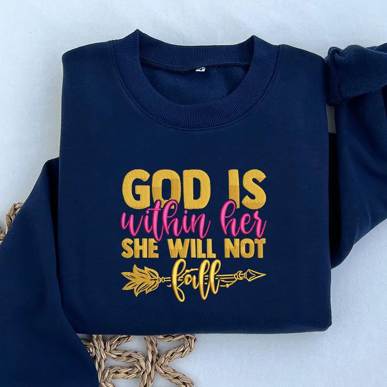 Emb -God is within her