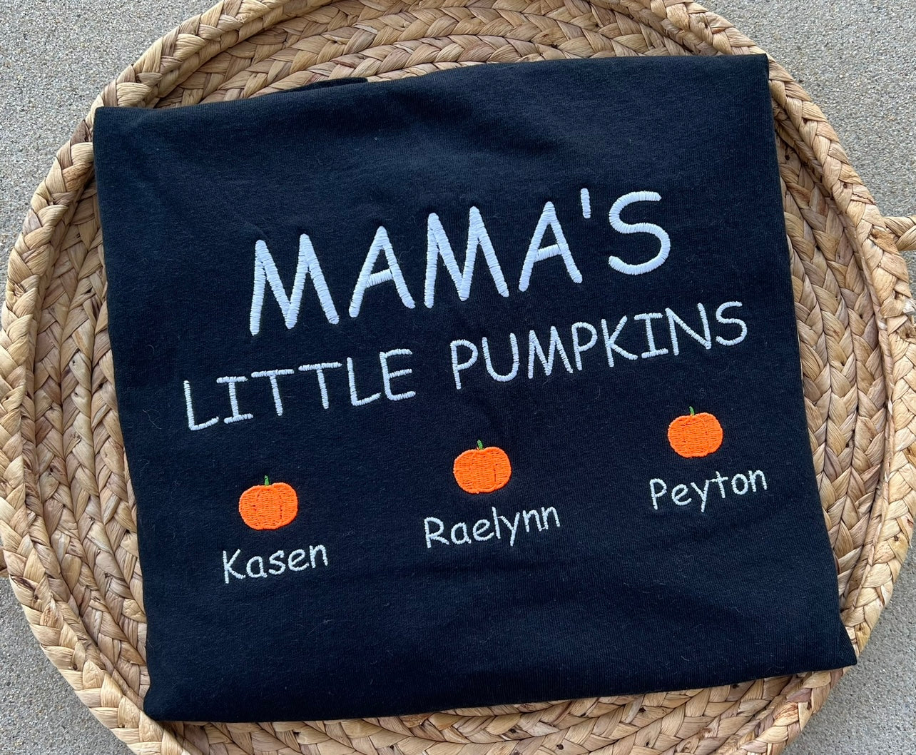 Emb - mamas little pumpkins